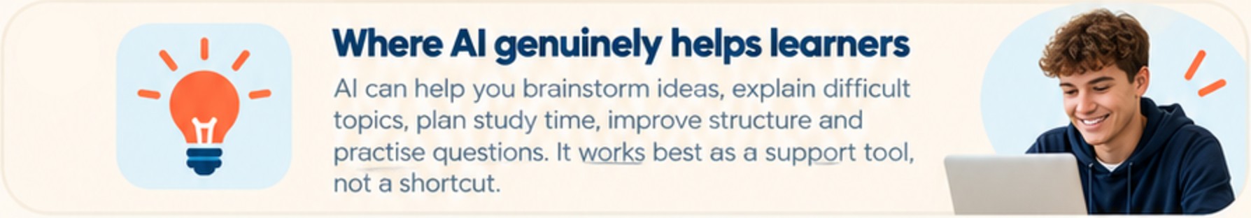 Where AI genuinely helps learners