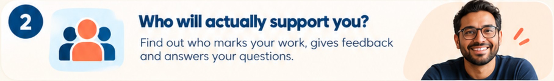 2. Who will actually support you?