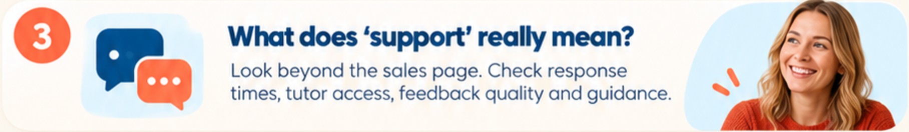 3. What does 'support' really mean?