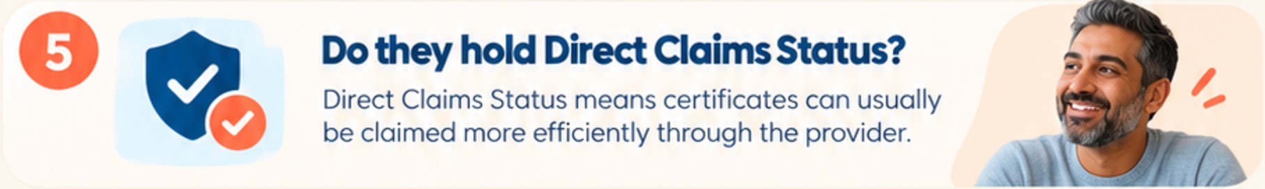 5. Do they hold Direct Claims Status?