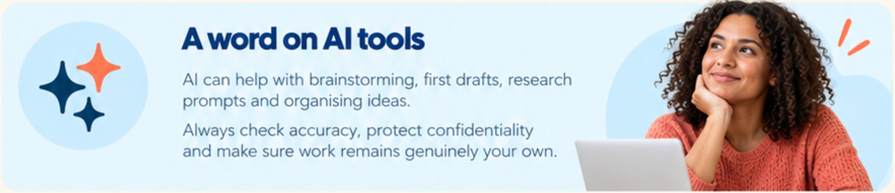 A word on AI tools
